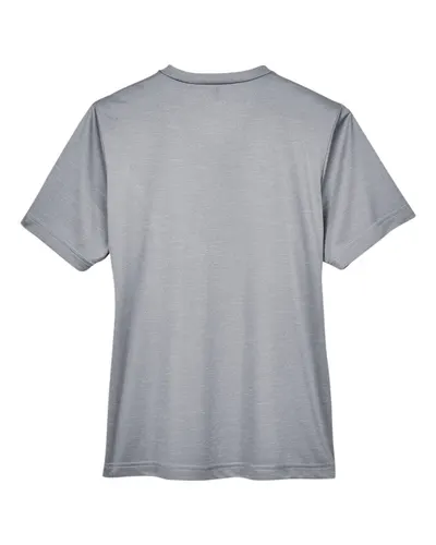 Team 365 Team 365 Women's Sonic Heather Performance T-Shirt in Athletic Heather, back view