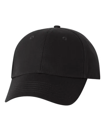 Valucap Valucap Chino Cap in Black, front view