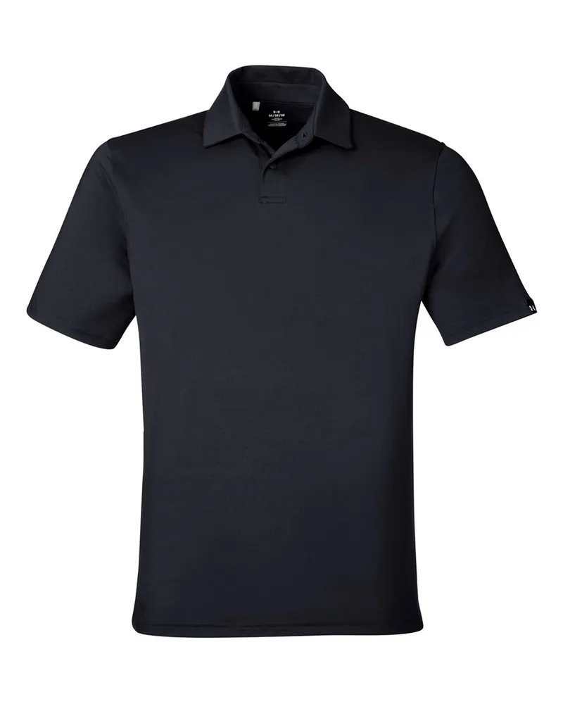 Under Armour Under Armour Men's Recycled Polo — Black/ White