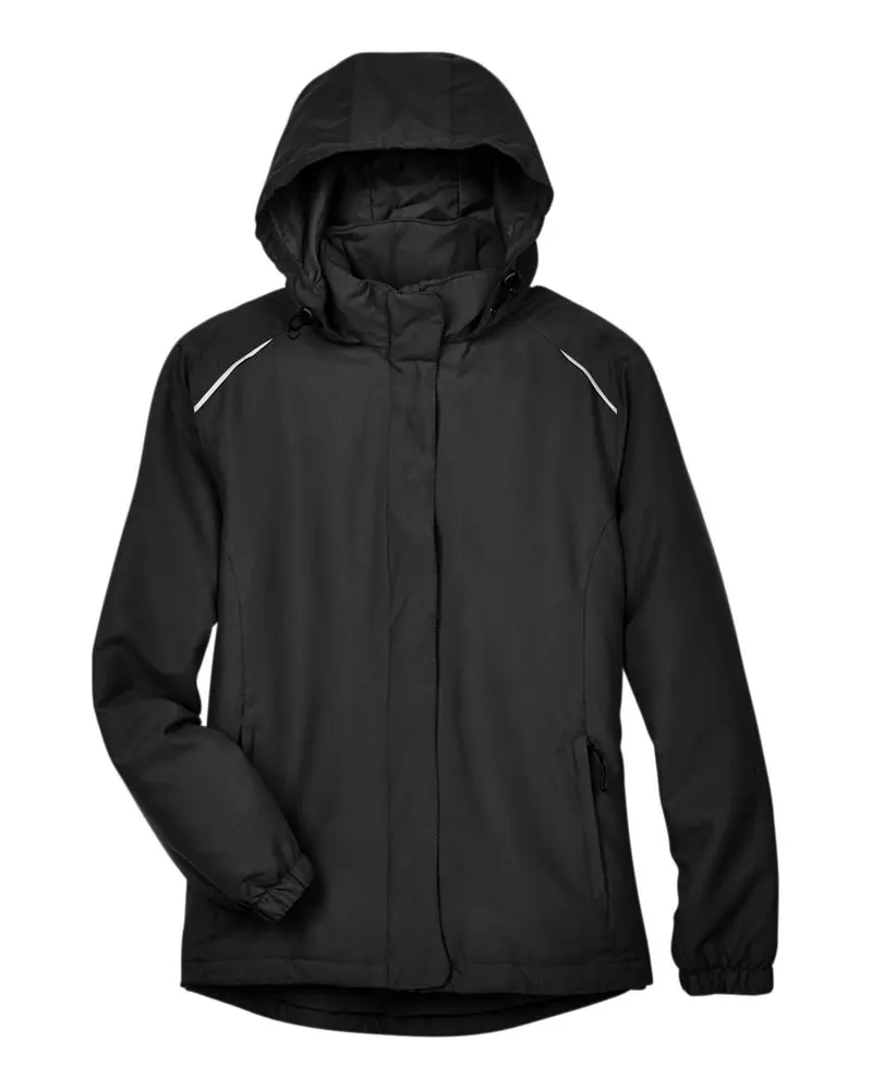 CORE365 CORE365 Women's Brisk Insulated Jacket — Black