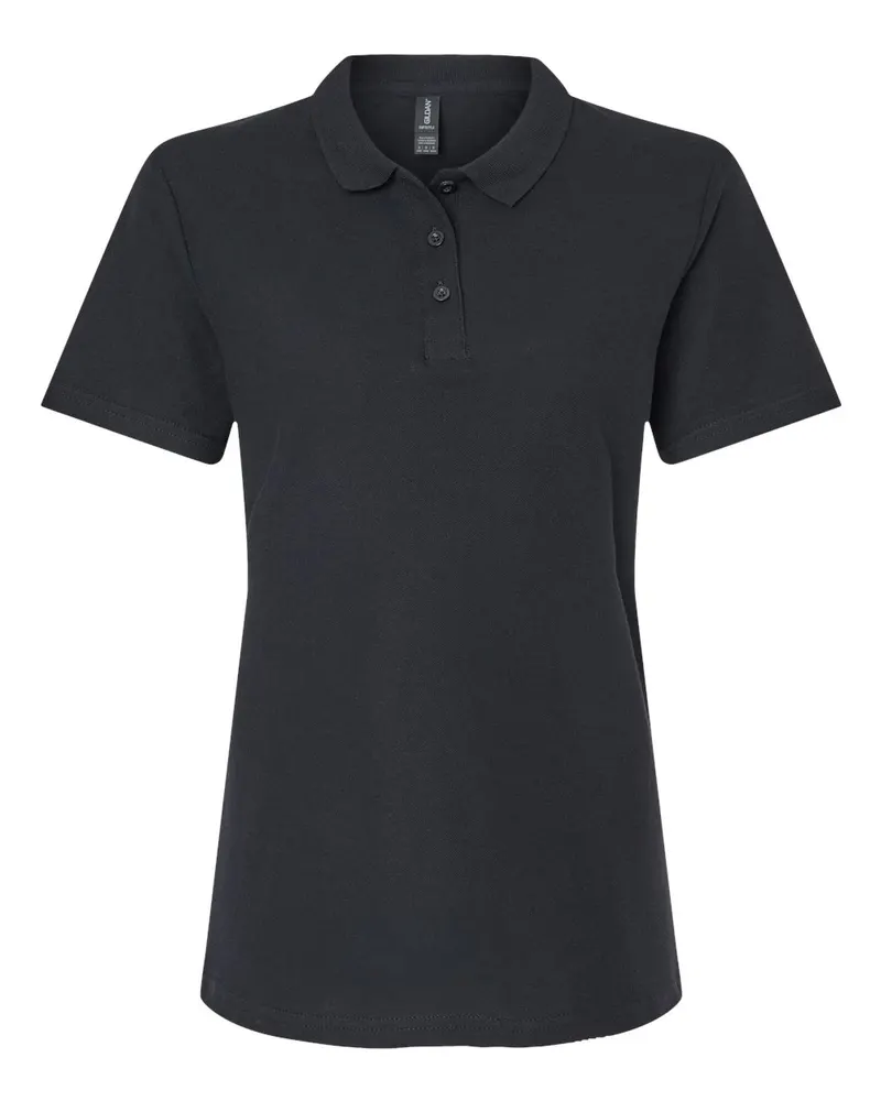 Gildan Gildan Women's Softstyle® Pique Polo — Black