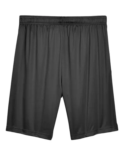 Team 365 Team 365 Men's Zone Performance Shorts in Black, back view