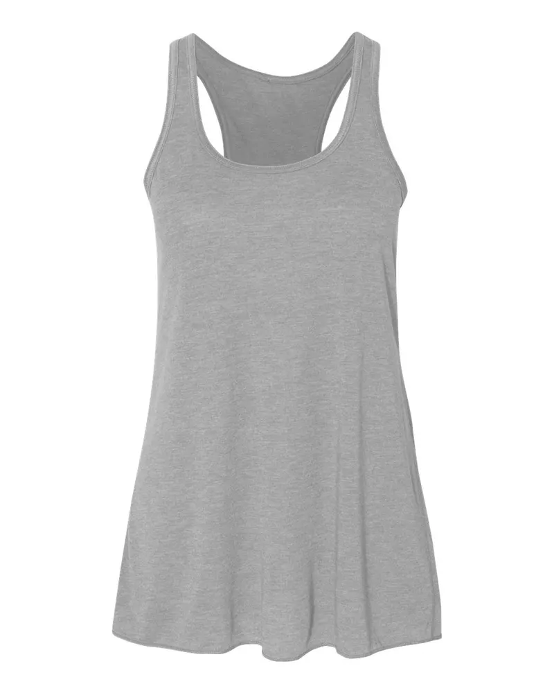 BELLA + CANVAS BELLA + CANVAS Women's Flowy Racerback Tank — Athletic Heather