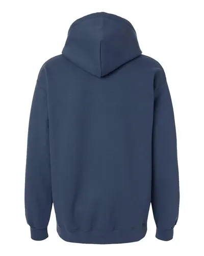 Gildan Gildan Unisex Hammer™ Maxweight Hooded Sweatshirt in Blue Dusk, back view