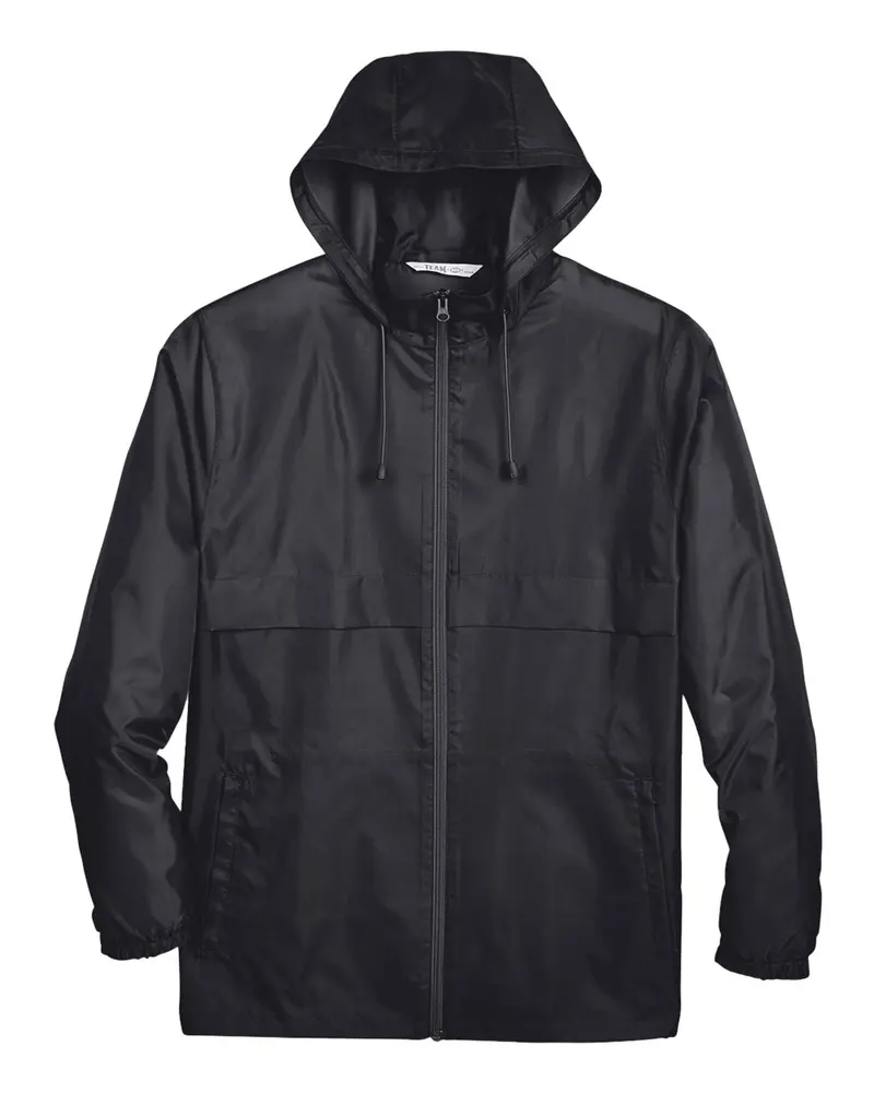 Team 365 Team 365 Unisex Zone Protect Lightweight Jacket — Black