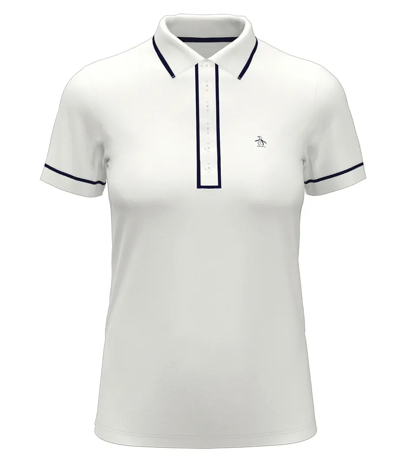 Original Penguin® ORIGINAL PENGUIN® LADIES' VERONICA POLO — Bright White