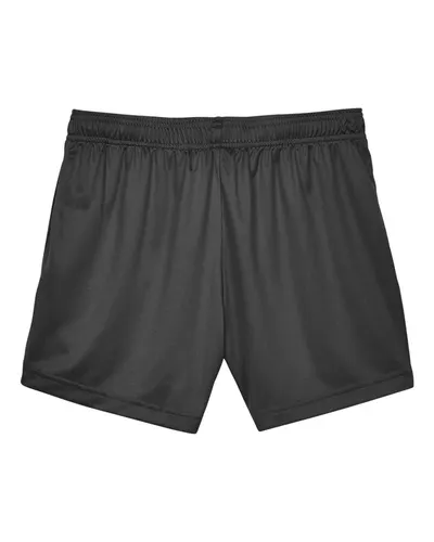 Team 365 Team 365 Women's Zone Performance Shorts in Black, back view