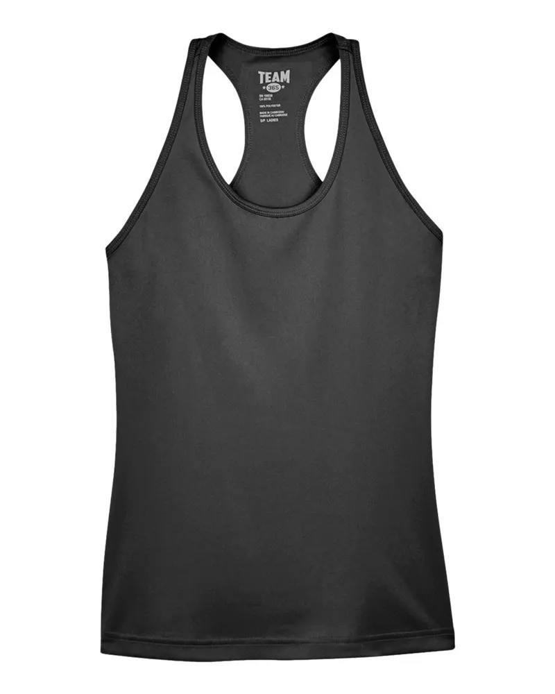 Team 365 Team 365 Women's Zone Performance Racerback Tank — Black