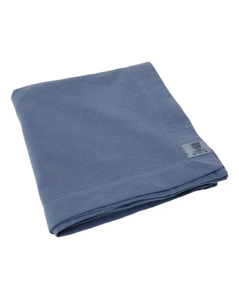 Comfort Colors Comfort Colors Garment-Dyed Fleece Dorm Blanket — Blue Jean