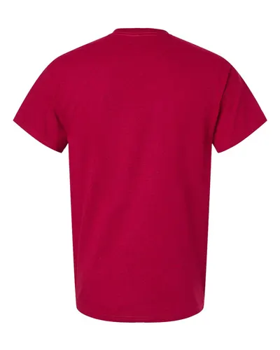 Gildan Gildan Unisex Ultra Cotton® T-Shirt in Antique Cherry Red, back view