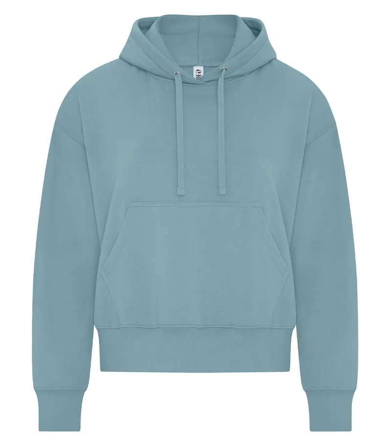 KOI® KOI® ELEMENT CFF PULLOVER LADIES’ HOODIE — Blue Mist