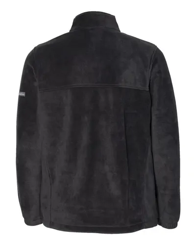 Columbia Columbia Men's Steens Mountain™ Fleece Half-Zip Pullover in Black, back view