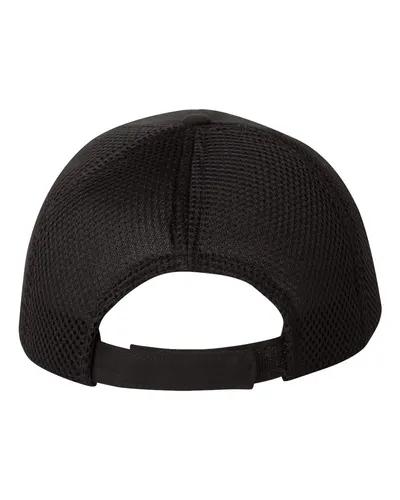 Valucap Valucap Spacer Mesh-Back Cap in Black, back view