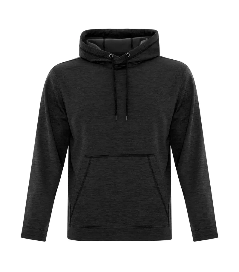 ATC™ ATC™ DYNAMIC HEATHER FLEECE HOODIE — Black Dynamic