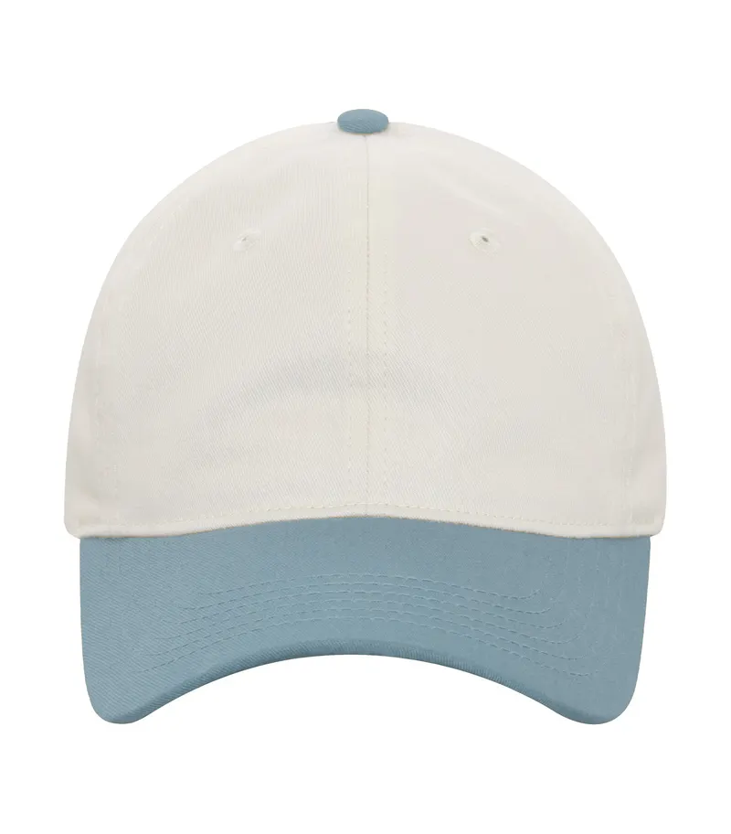 KOI® KOI® TWO TONE UNSTRUCTURED SNAPBACK CAP — Natural/Blue Mist