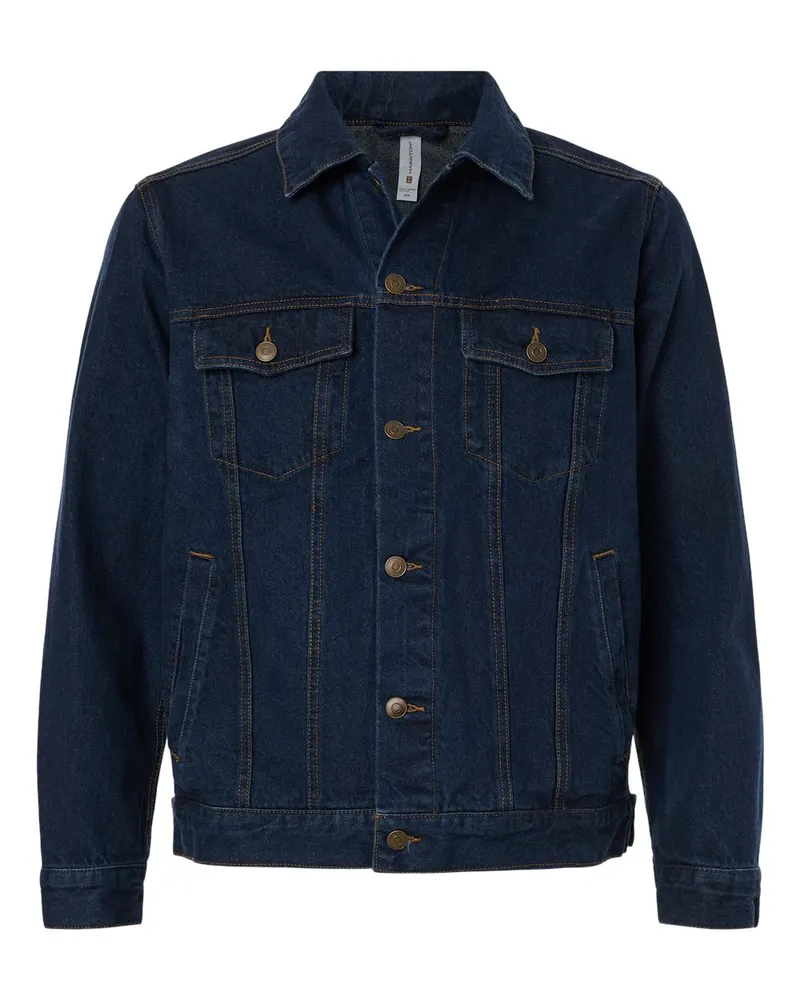 Harriton Harriton Unisex Cooper Denim Jacket — Dark Denim