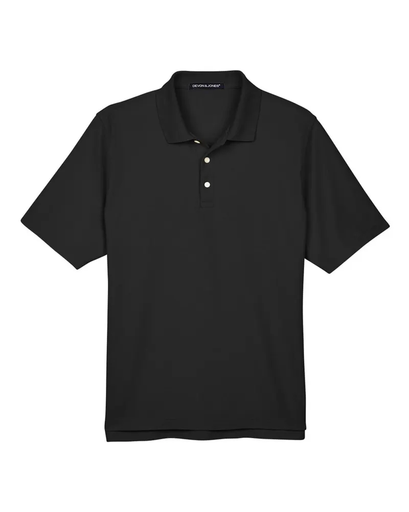 Devon & Jones Devon & Jones Men's DRYTEC20™ Performance Polo — Black