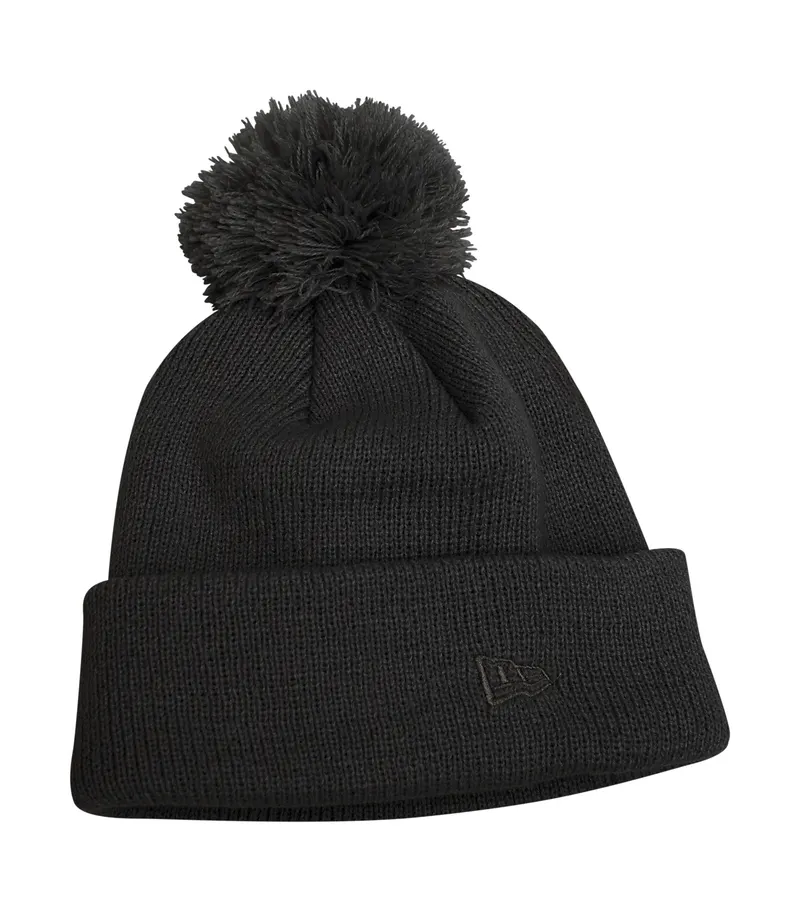 New Era® NEW ERA® POM POM TOQUE — Black