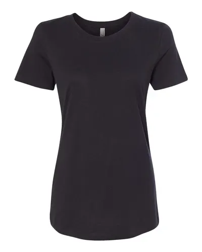 Next Level Next Level Women's Ideal Tee in Black, front view