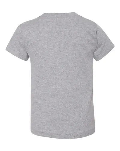 BELLA + CANVAS BELLA + CANVAS Toddler Jersey Tee in Athletic Heather, back view