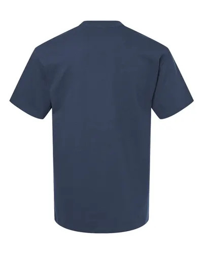 Gildan Gildan Unisex Hammer™ Maxweight T-Shirt in Blue Dusk, back view
