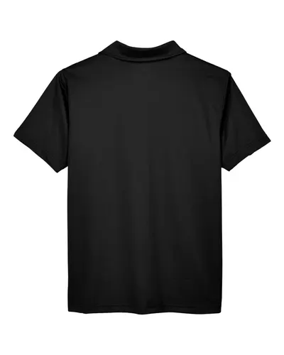 Team 365 Team 365 Men's Command Snag Protection Polo in Black, back view
