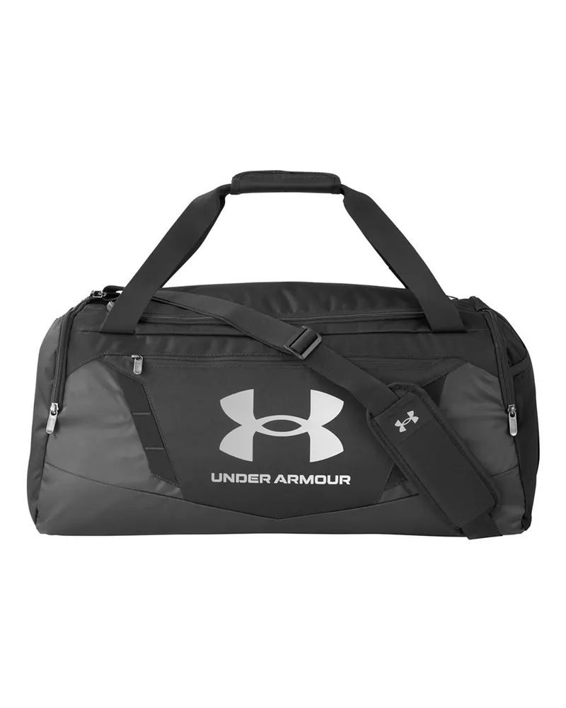 Under Armour Under Armour Undeniable 5.0 SM Duffel Bag — Black/ M Silver