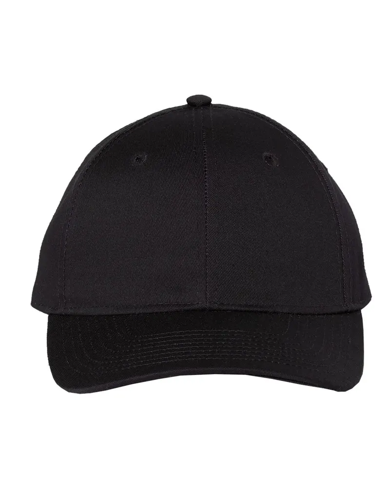 Valucap Valucap Lightweight Twill Cap — Black