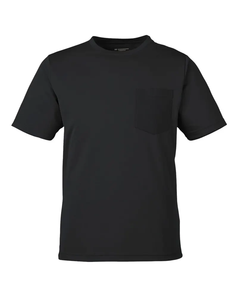 Harriton Harriton Unisex Charge Snag and Soil Protect T-Shirt — Black
