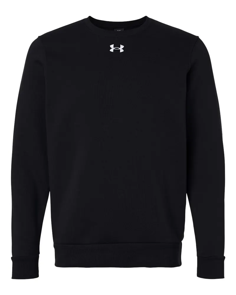 Under Armour Under Armour Men's Team Icon Fleece Crew — Black/ White