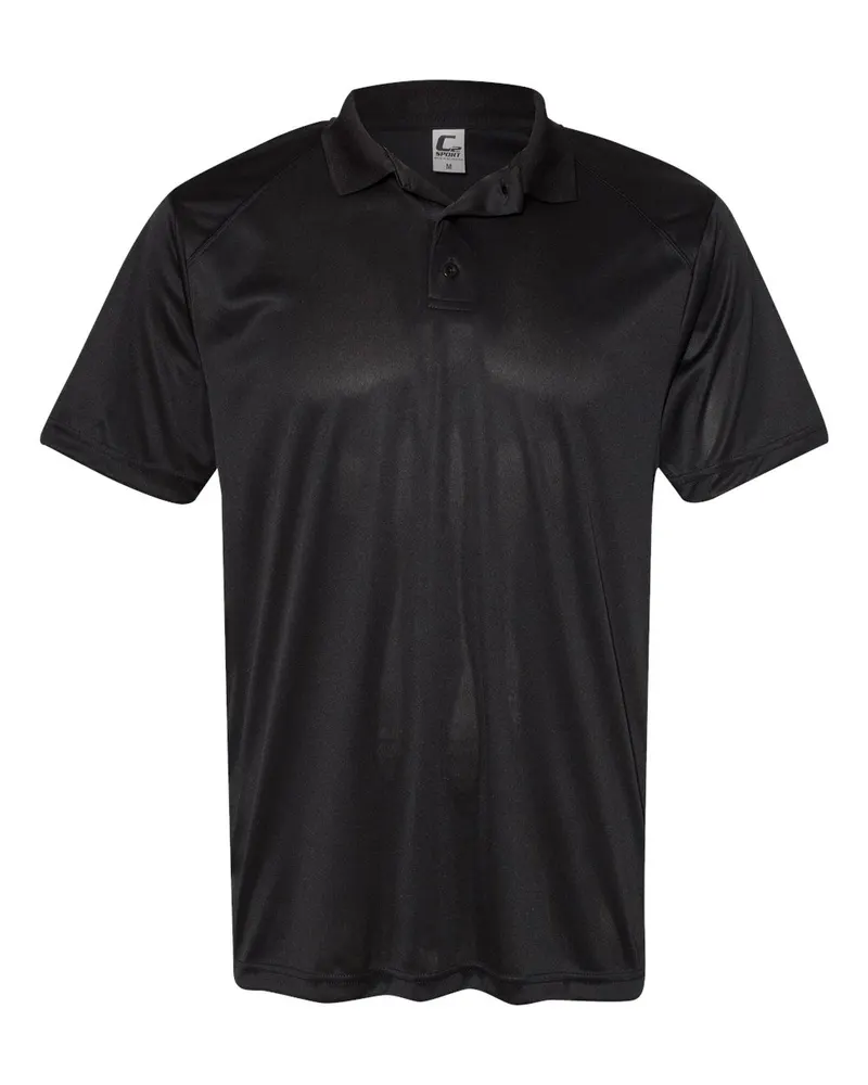 C2 Sport C2 Sport Men's Utility Polo — Black