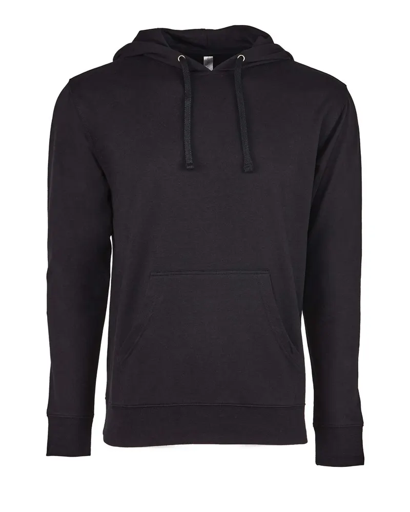 Next Level Next Level Unisex Laguna Hoodie Sweatshirt — Black/ Black