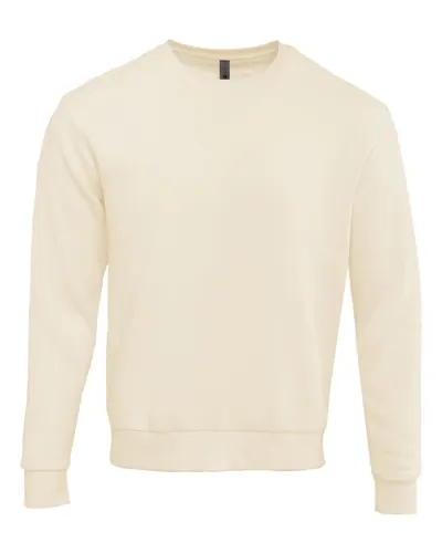 Next Level Next Level Unisex Santa Barbara Crewneck Sweatshirt in Natural, front view