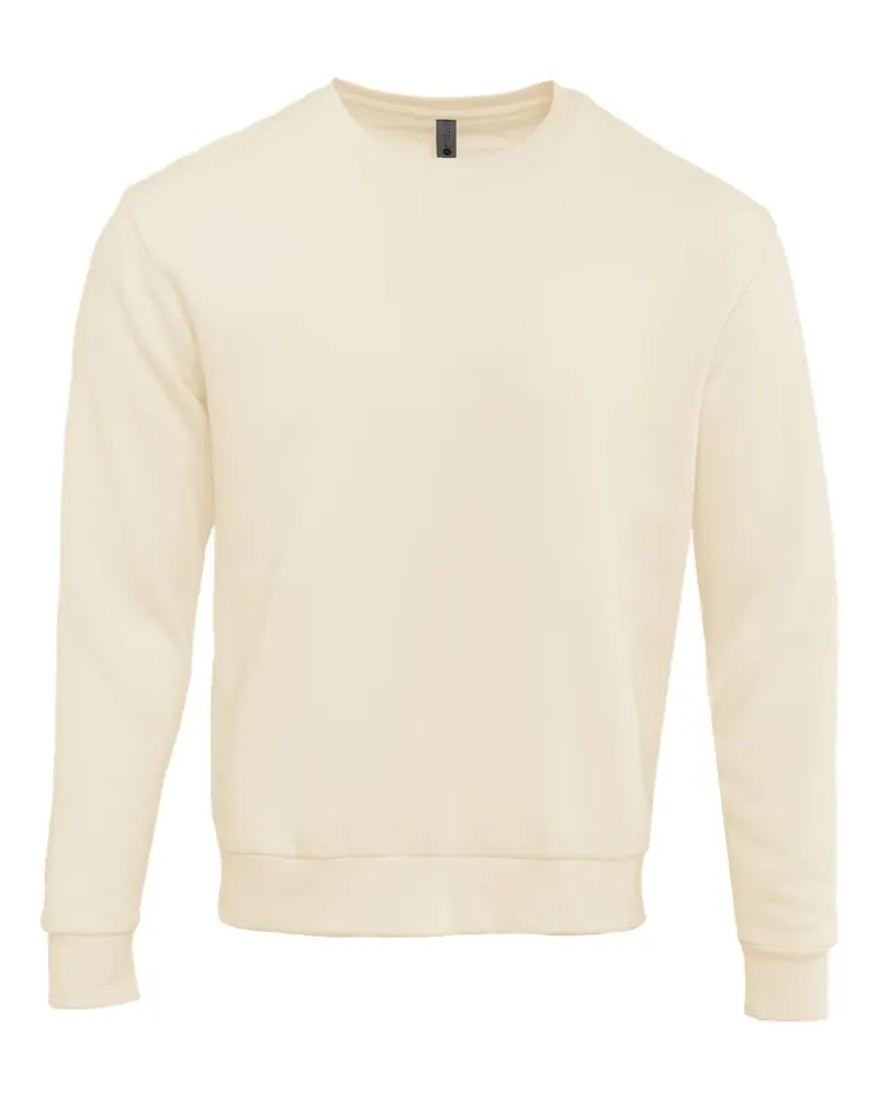 Next Level Next Level Unisex Santa Barbara Crewneck Sweatshirt — Natural