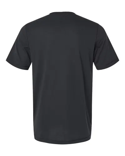 Adidas Adidas Men's Blended T-Shirt in Black, back view