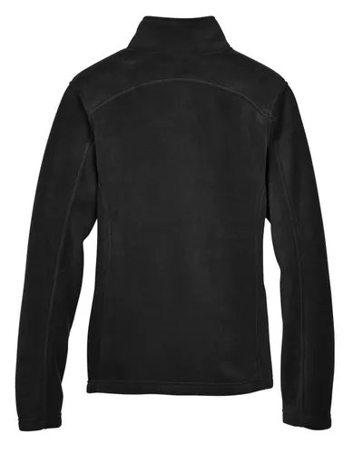 CORE365 CORE365 Women's Journey Fleece Jacket in Black, back view