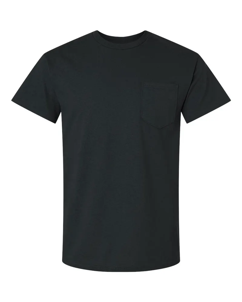 Gildan Gildan Unisex Ultra Cotton® Pocket T-Shirt — Black