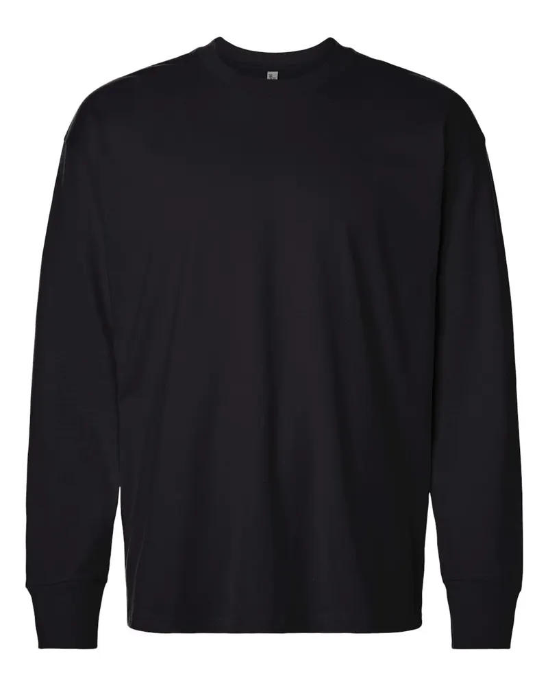 Next Level Next Level Unisex Heavyweight Long Sleeve Tee — Black