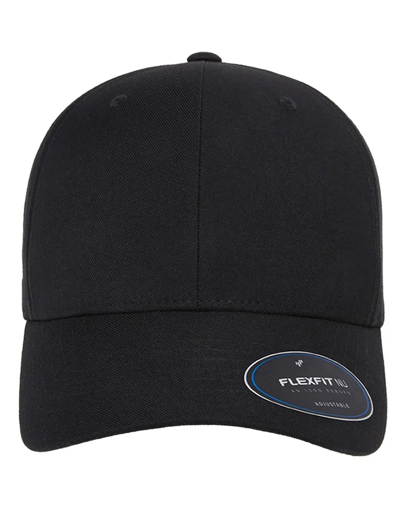 Flexfit Flexfit NU® Adjustable Cap — Black