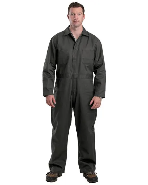 Berne Apparel Berne Apparel Twill Unlined Coverall — Black_36
