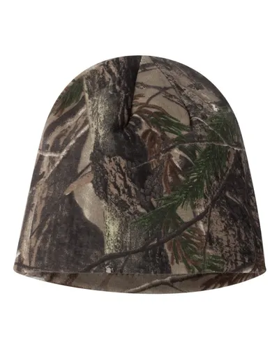 Kati Kati 8" Licensed Camo Beanie in Realtree All Purpose, front view