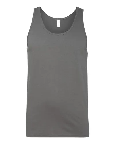 BELLA + CANVAS BELLA + CANVAS Jersey Tank in Asphalt, front view