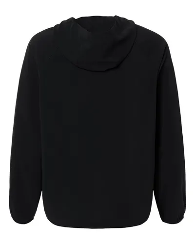 CORE365 CORE365 Men's UltraUVP Shoreline Long Sleeve Hooded Pullover in Black, back view