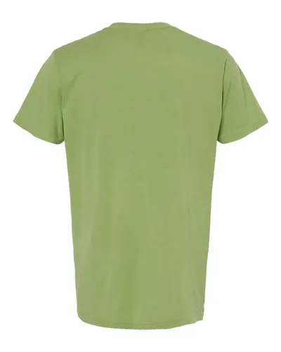 M&O M&O Unisex Vintage Garment-Dyed T-Shirt in Aloe, back view