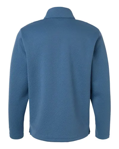 Puma Golf Puma Golf Men's Pebble Quarter-Zip Pullover in Blue Horizon, back view
