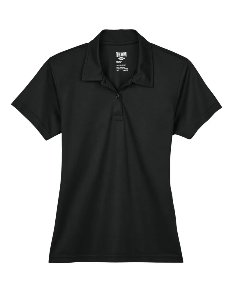Team 365 Team 365 Women's Command Snag Protection Polo — Black