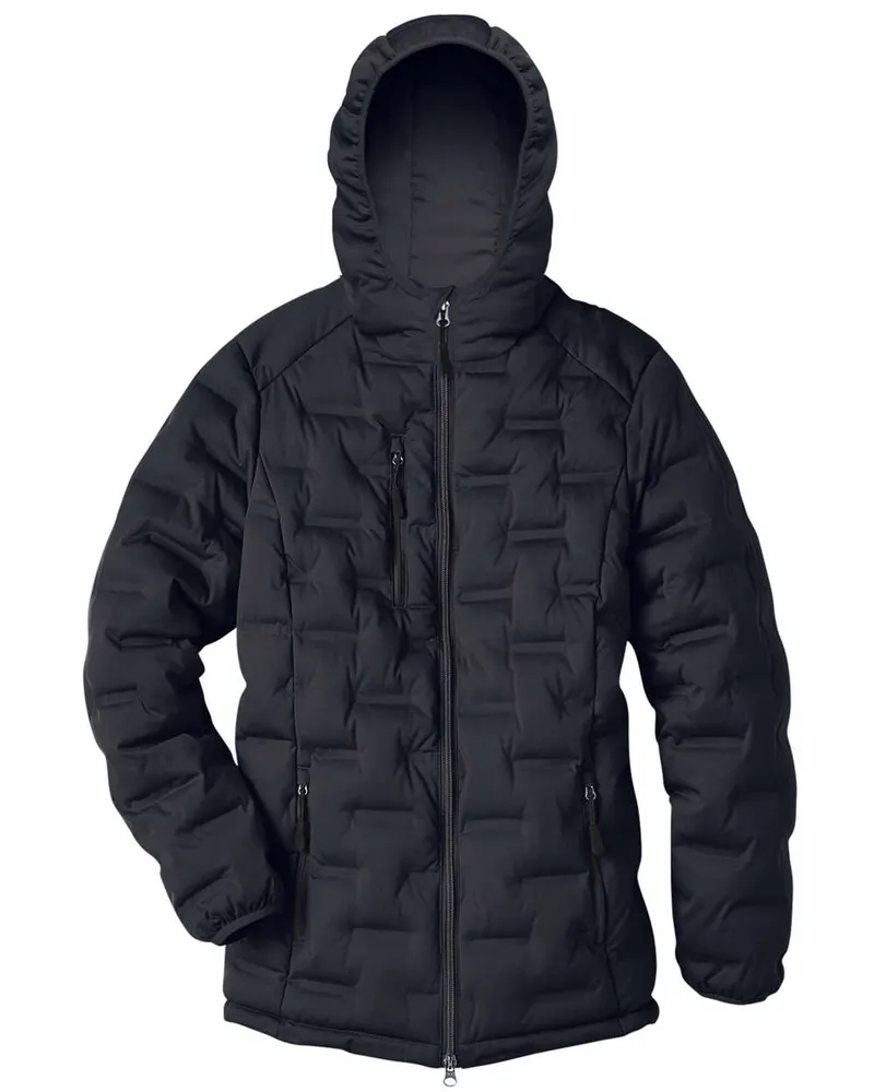 North End North End Women's UTK SubDown Loft Puffer Jacket — Black/ Carbon