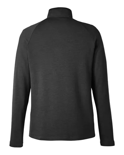 Devon & Jones Devon & Jones Men's New Classics® Charleston Hybrid Jacket in Black/ Melange Black, back view