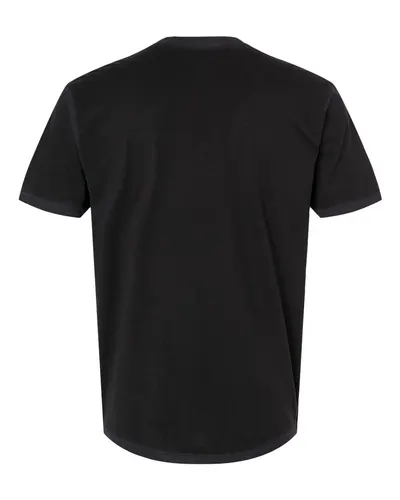 Next Level Next Level Unisex Soft Washed Tee in Washed Black, back view