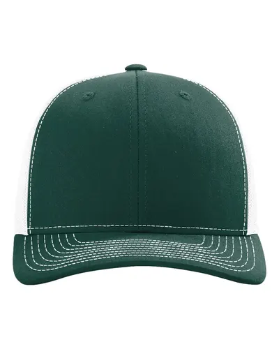 Dark Green/ White